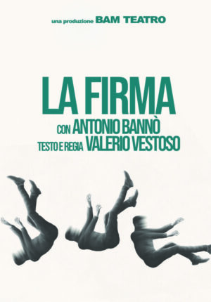 La firma locandina